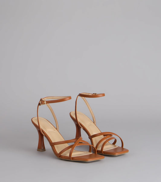 Everyday Icon Strappy Stiletto Heels
