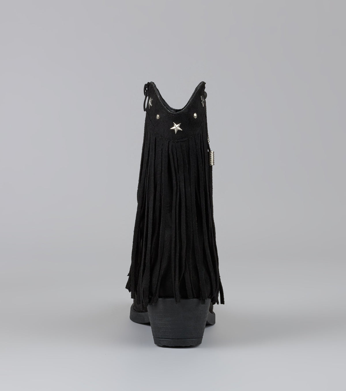 Fringe Flirt Studded Cowboy Boots