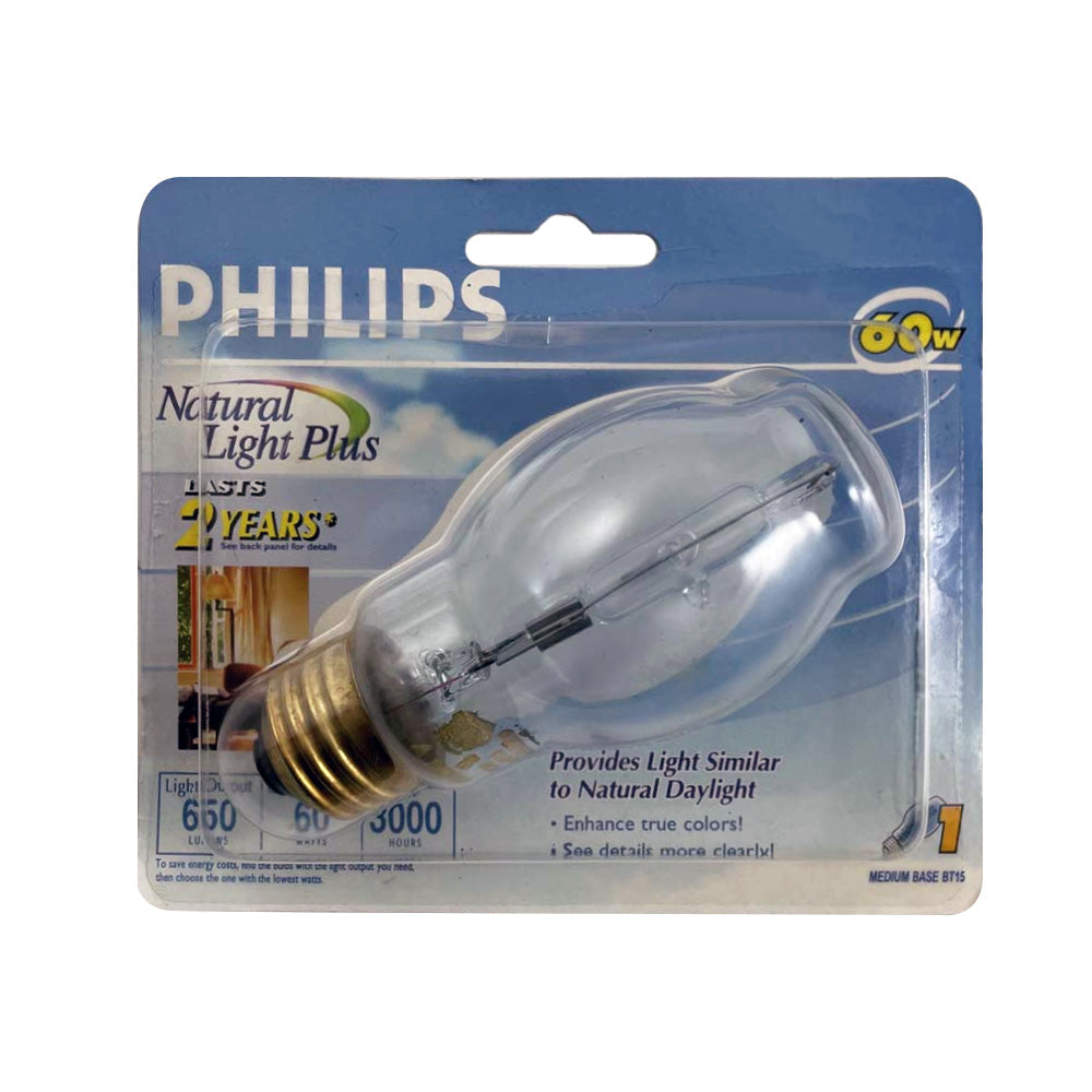 Philips 60w BT15 Natural Daylight Halogen Bulb