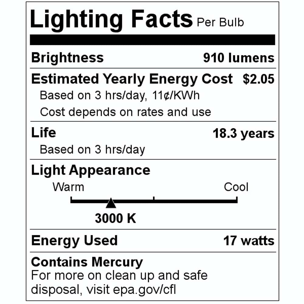 Philips 17w T8 24in. 3000K - Warm White Linear Fluorescent Tube