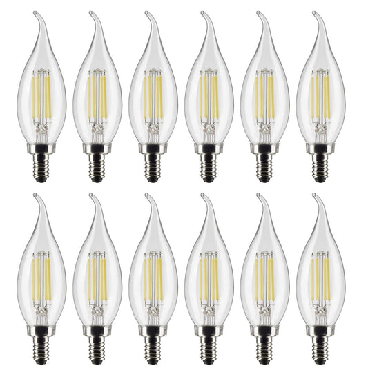 12PK - PILA 4.5w CA11 LED E12 Candelabra base 2700K Soft White Bulb