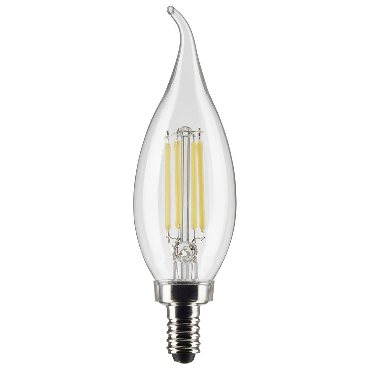 12PK - PILA 4.5w CA11 LED E12 Candelabra base 2700K Soft White Bulb