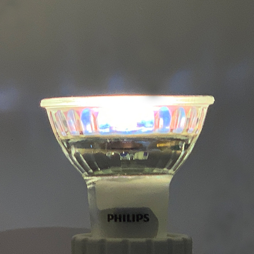 Philips 4.5W LED PAR16 GU10 Soft White Flood 35d Dimmable Bulb - 50w equiv.