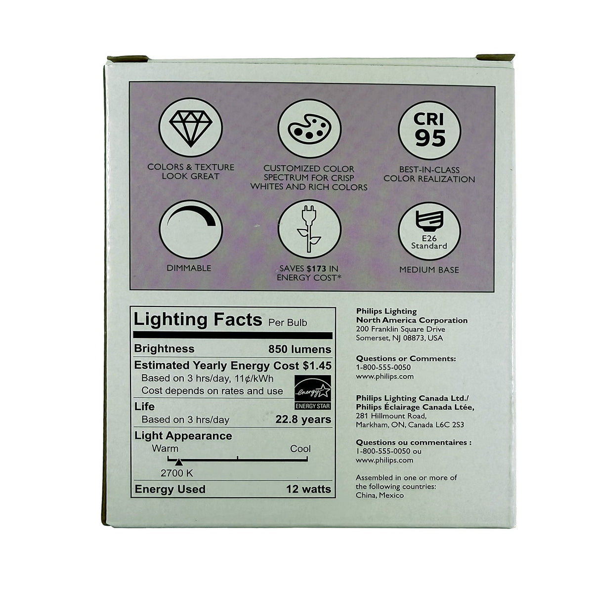 Philips 12w PAR30LN LED Flood 25 deg. Dimmable Soft White Bulb - 75w Equiv.