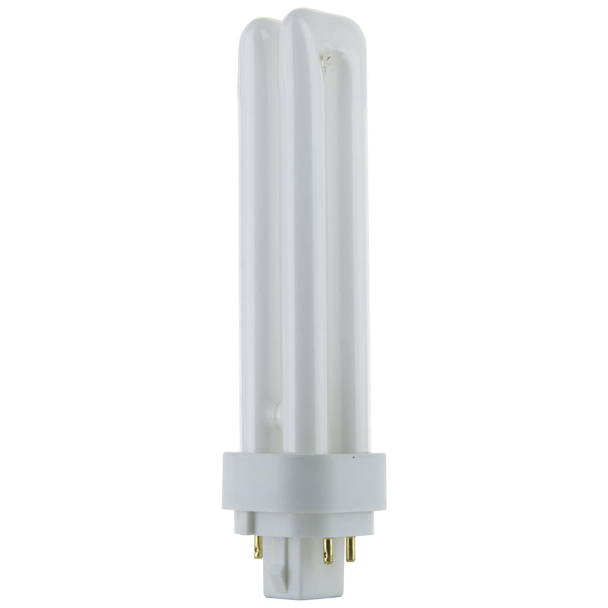 10Pk - SUNLITE 18w 6500K Daylight G24q-2 PLD 4-Pin Double U-Shaped Tube Lamp