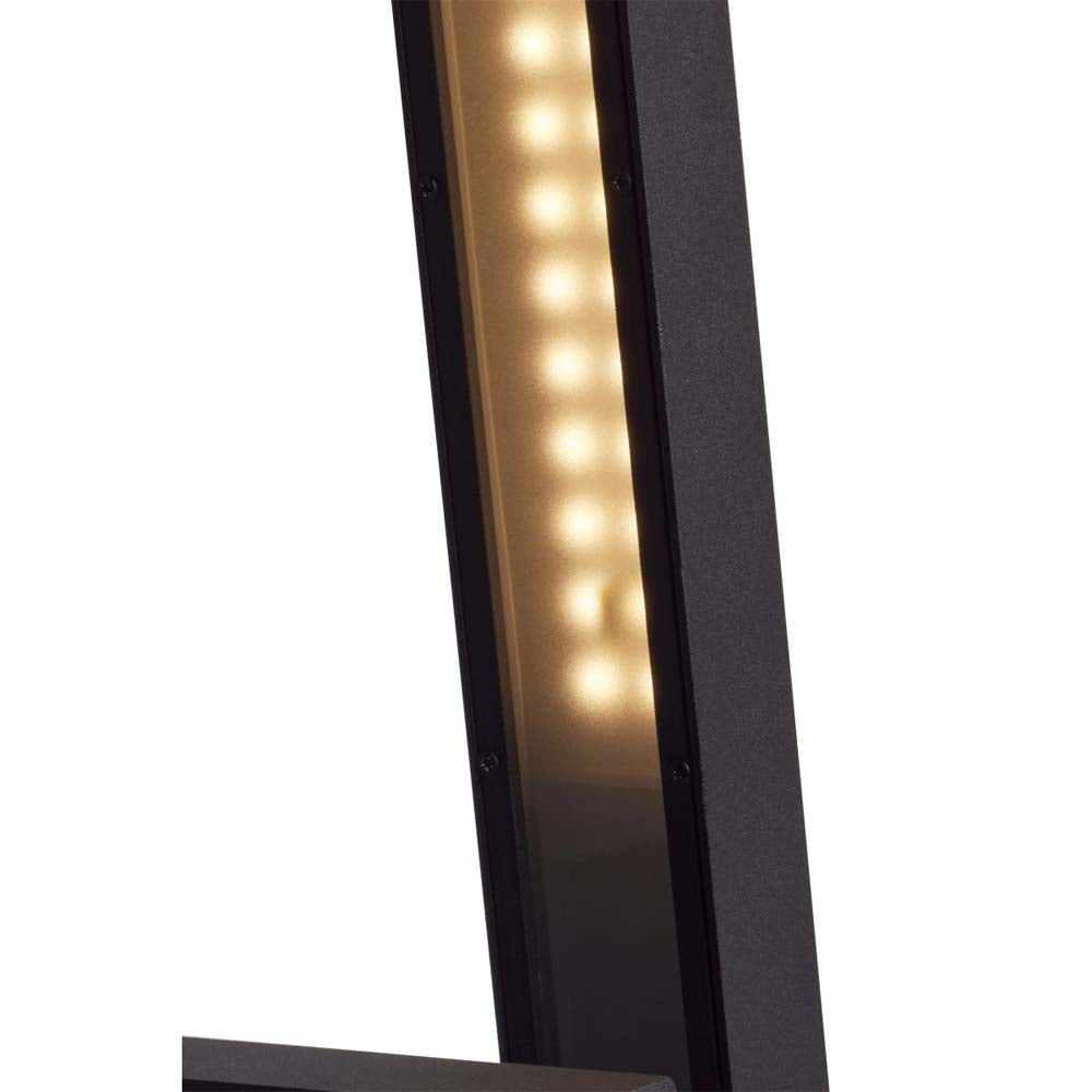 Raven LED Outdoor Sconce 18-in Textured Matte Black Finish 15ws 3000K