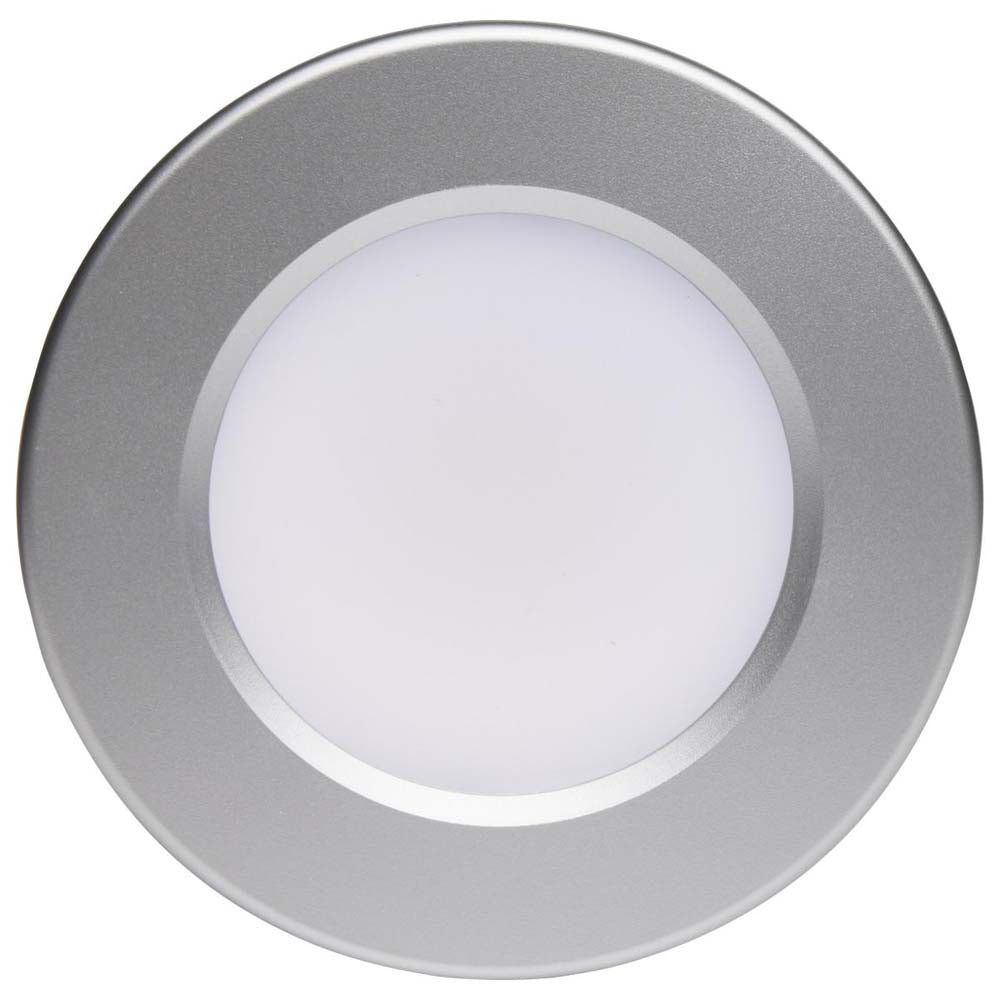 4-in LED Surface Mount Fixture CCT Selectable 3K/4K/5K Brushed Nickel