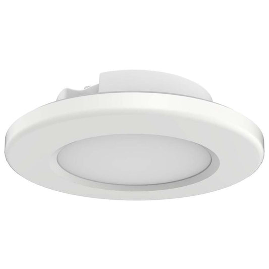 4-in LED Surface Mount Fixture 5000K 6 Unit Contractor Pack White