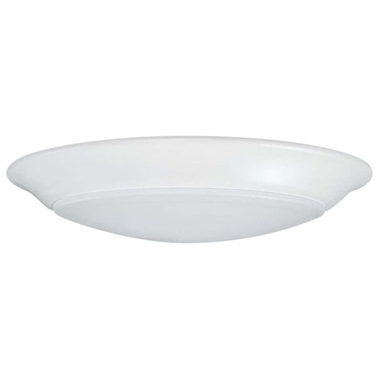 7-in LED Disk-Light 5000K 6 Unit Contractor Pack White Finish