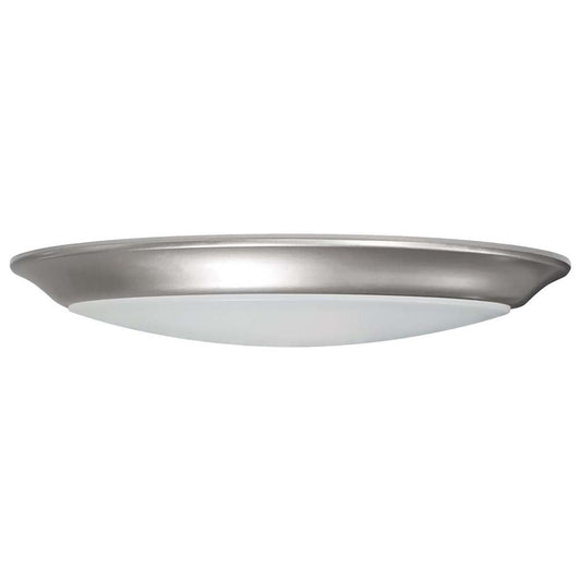 10-in LED Disk-Light 5000K 6 Unit Contractor Pack Brushed Nickel Finish
