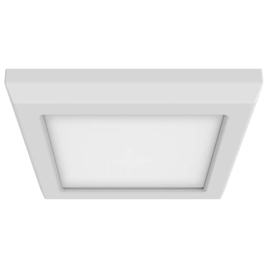 9w 5in. Square LED Flush Mount CCT Selectable with White Finish