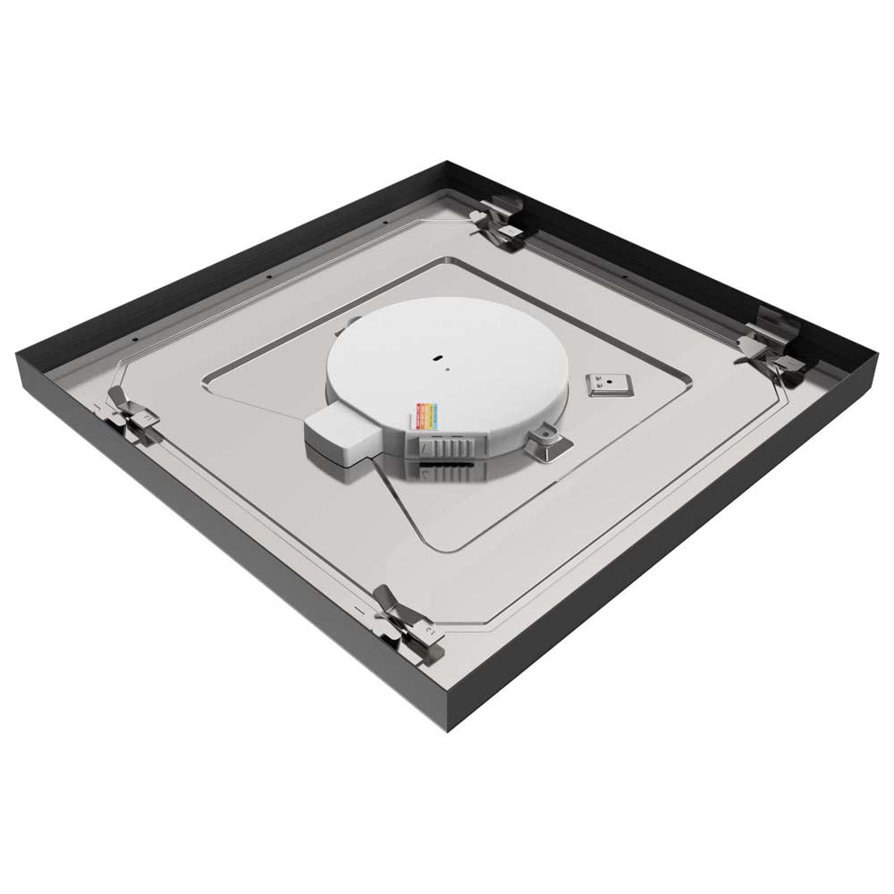 Blink Pro - 19.5w 12-in. CCT Selectable LED Square Surface Mount Black Finish