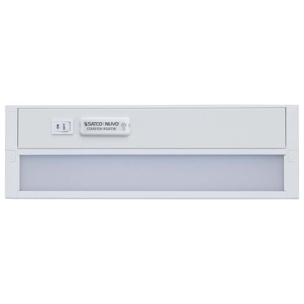 Wi-fi 11-in LED Smart Starfish RGB and Tunable White Finish Under Cabinet Light