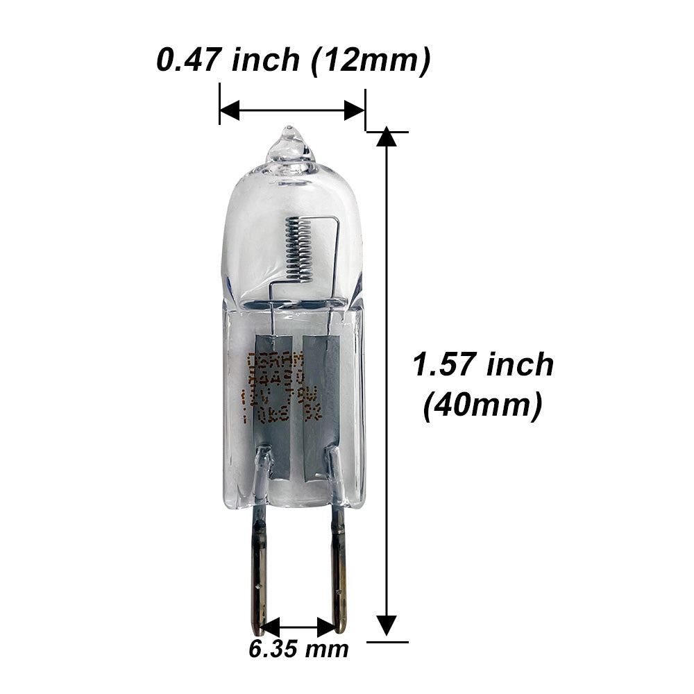 OSRAM 75w 12v Starlite GY6.35 Bi-Pin 2000Hr 1920Lm Quartz Halogen Light Bulb