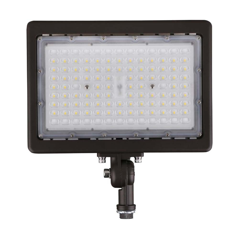 LED Flood Light 70w 4000K Bronze Finish 100-277V
