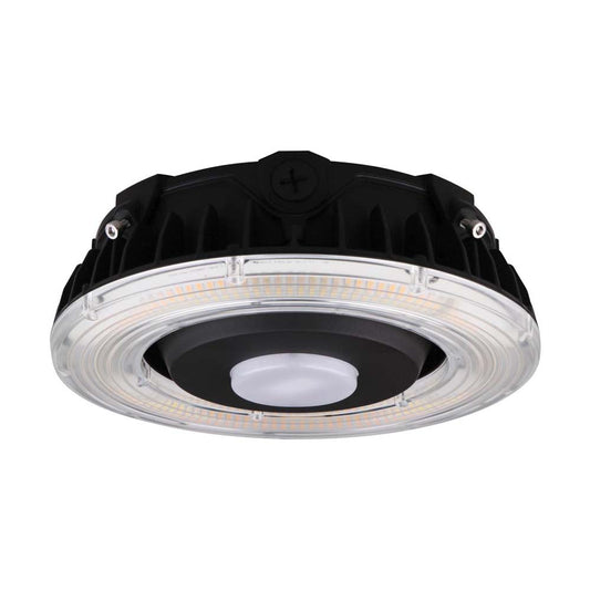 LED Canopy Fixture 100w CCT Tunable Bronze Finish 100-277v