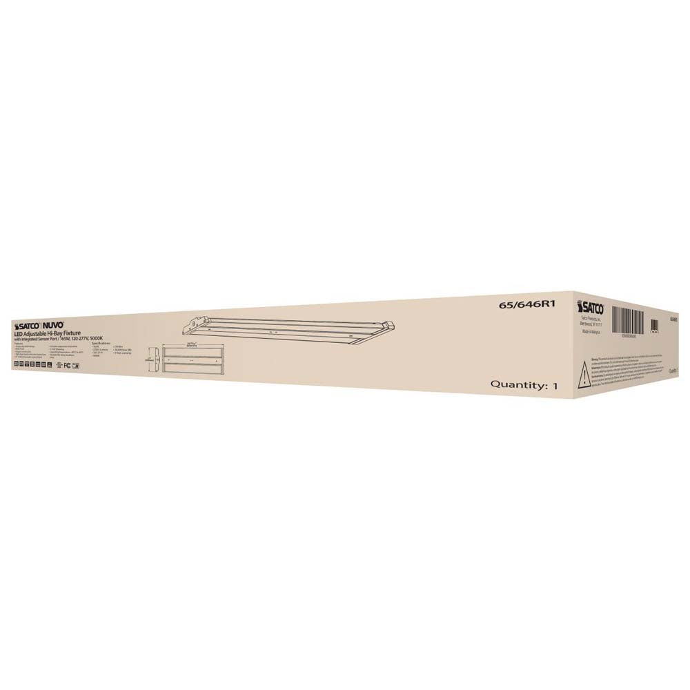 LED Adjustable High Bay 165w 5000K Sensor Port 120-277v