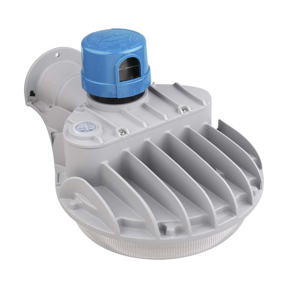 40w LED Area Light w/ CCT Tunable Grey Finish 120-277v Ultra Bright Lumens