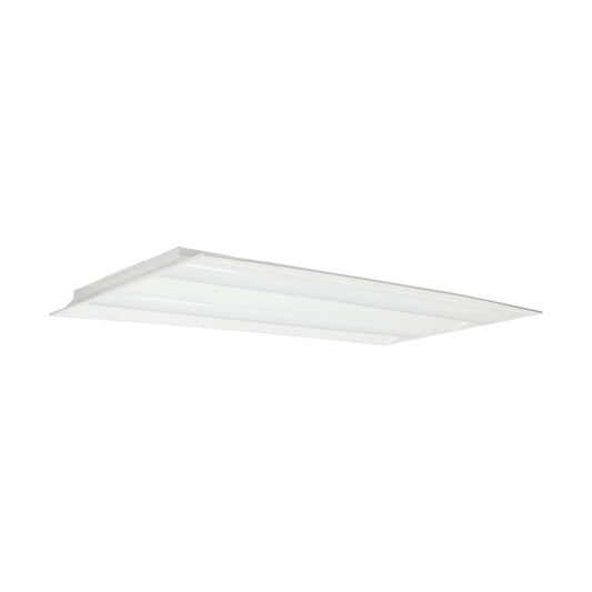 2X4 Double Basket LED Troffer Fixturewage CCT Tunable Lumens Tunable 100-277V