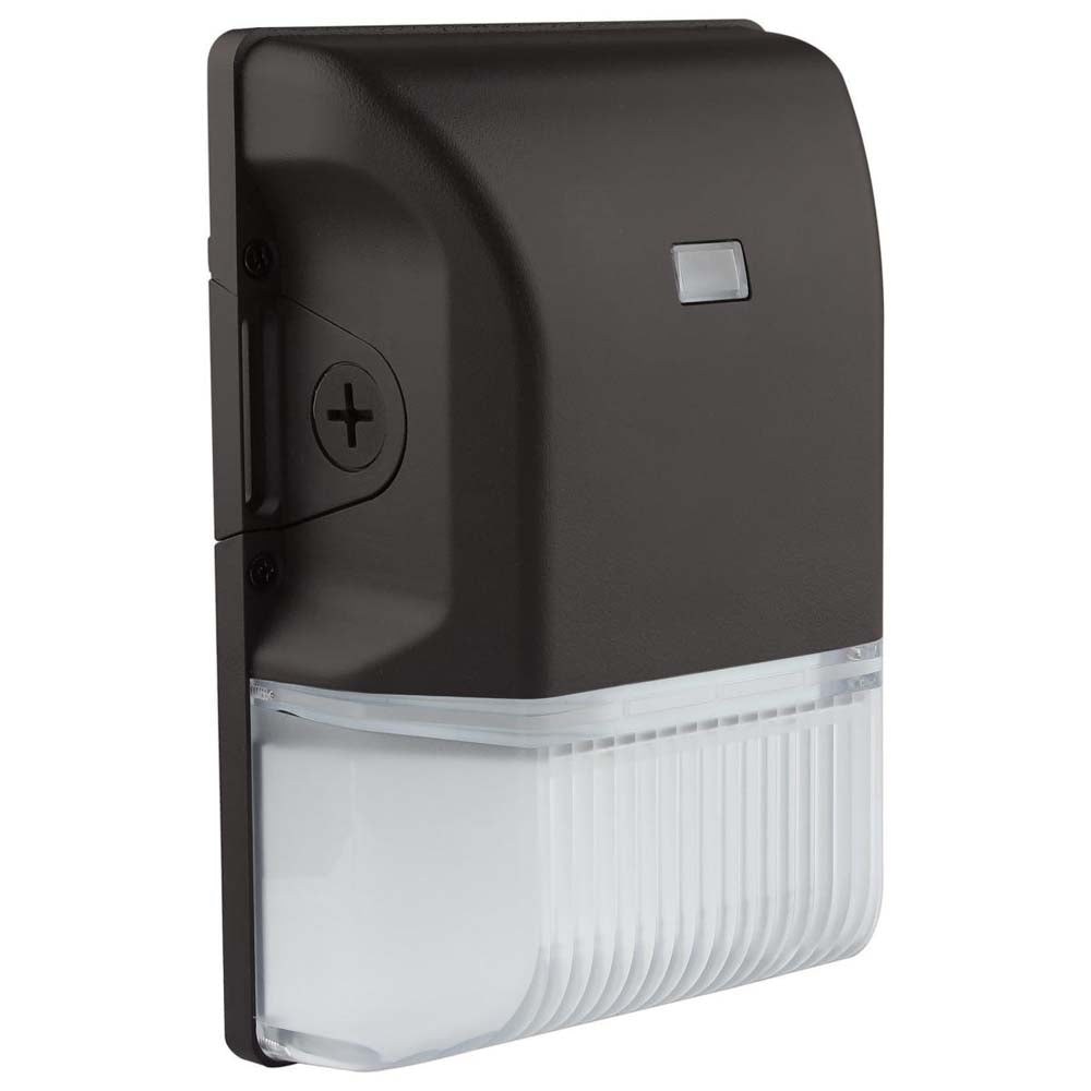 LED Small Wall Pack 20W CCT Tunable 3K/4K/5K Black Finish 100-277V