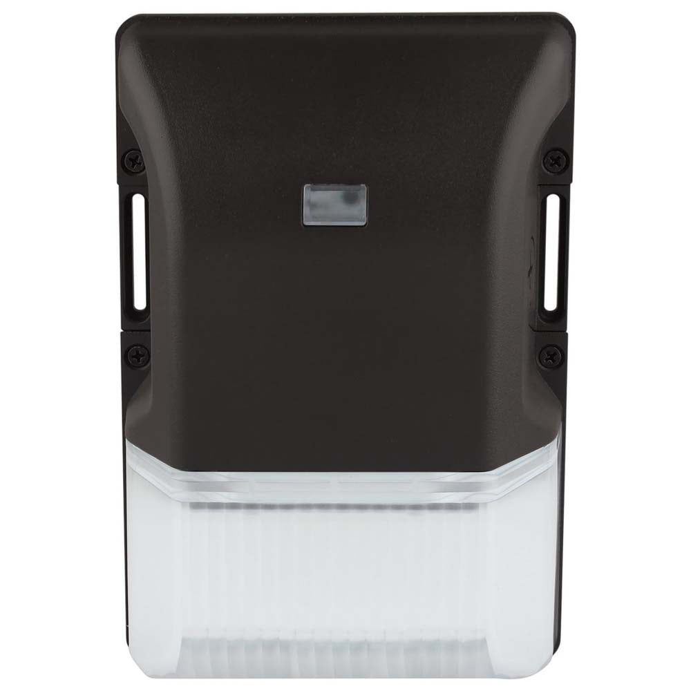 LED Small Wall Pack 20W CCT Tunable 3K/4K/5K Black Finish 100-277V