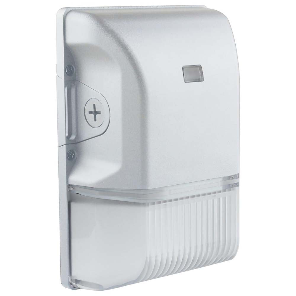 LED Small Wall Pack 20W CCT Tunable 3K/4K/5K White Finish 100-277V