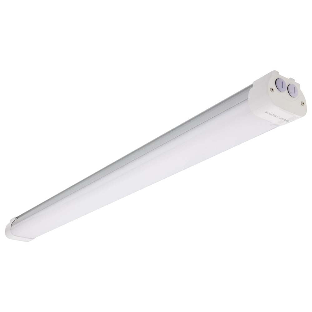 4-ft LED Tri-Proof Linear Fixture CCT Tunable 0-10V Dimming