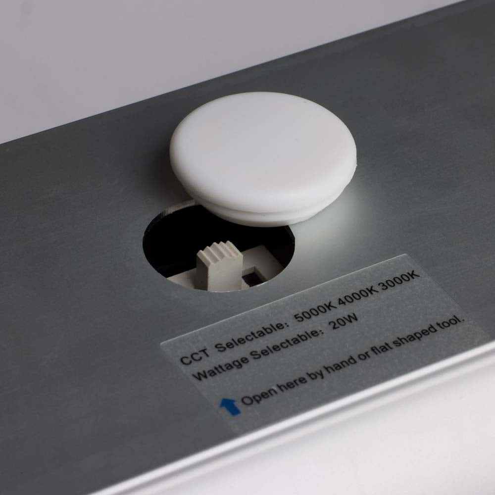 4-ft LED Tri-Proof Linear Fixture CCT Tunable 0-10V Dimming