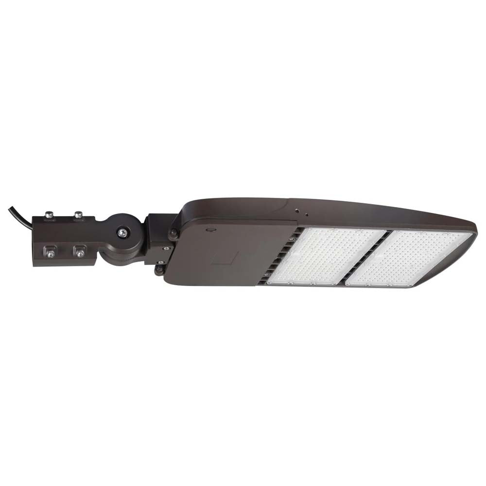 LED Area Light Type III 300W Bronze Finish 4000K 277-480V