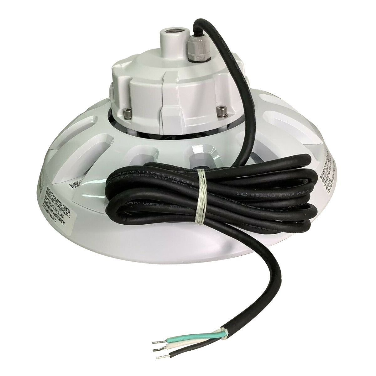 GE 130w 120-277V UFO High Bay LED Pendant 4000K Cool White 18,000LM Lamp