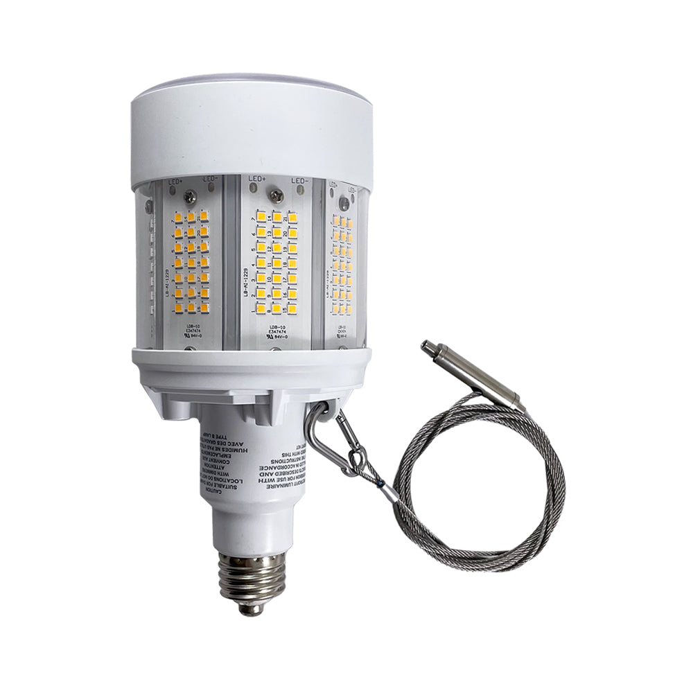 GE 80W LED - 175W HID Replacement, E26 Base 3000K High Bay LED Bulb