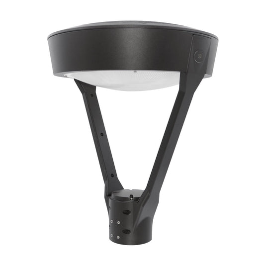 C-Lite Post Top LED Area Light with Photocell | CCT & Wattage Selectable | C-AR-A-PTA Series | Up to 9710 Lumens | Up to 80W | Bronze