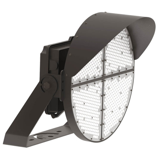 C-Lite LED Sports Light w/ 20, 30, 40 or 50° Beam | 120-277V | C-FL-A-SPRT Series | 100,200 Lumens | 664W | 5000K | Bronze