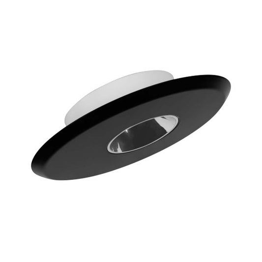 DLFv4 SureFit 5-inch Selectable LED Flush Mount Downlight with Black Wall Wash Trim