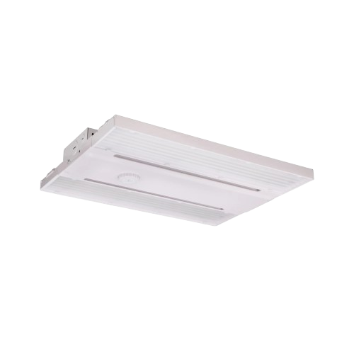 Medinah Power  | LHB 255-320W Series Linear LED High Bay |  Up to 45,500 Lumens | CCT & Wattage Selectable | 120-277v Operation | White
