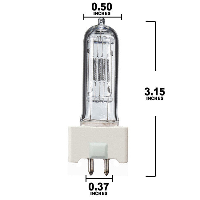 Litewate Fresnels FKW Type 3131 300W Betweenie Solarspot GY9.5 Replacement Lamp