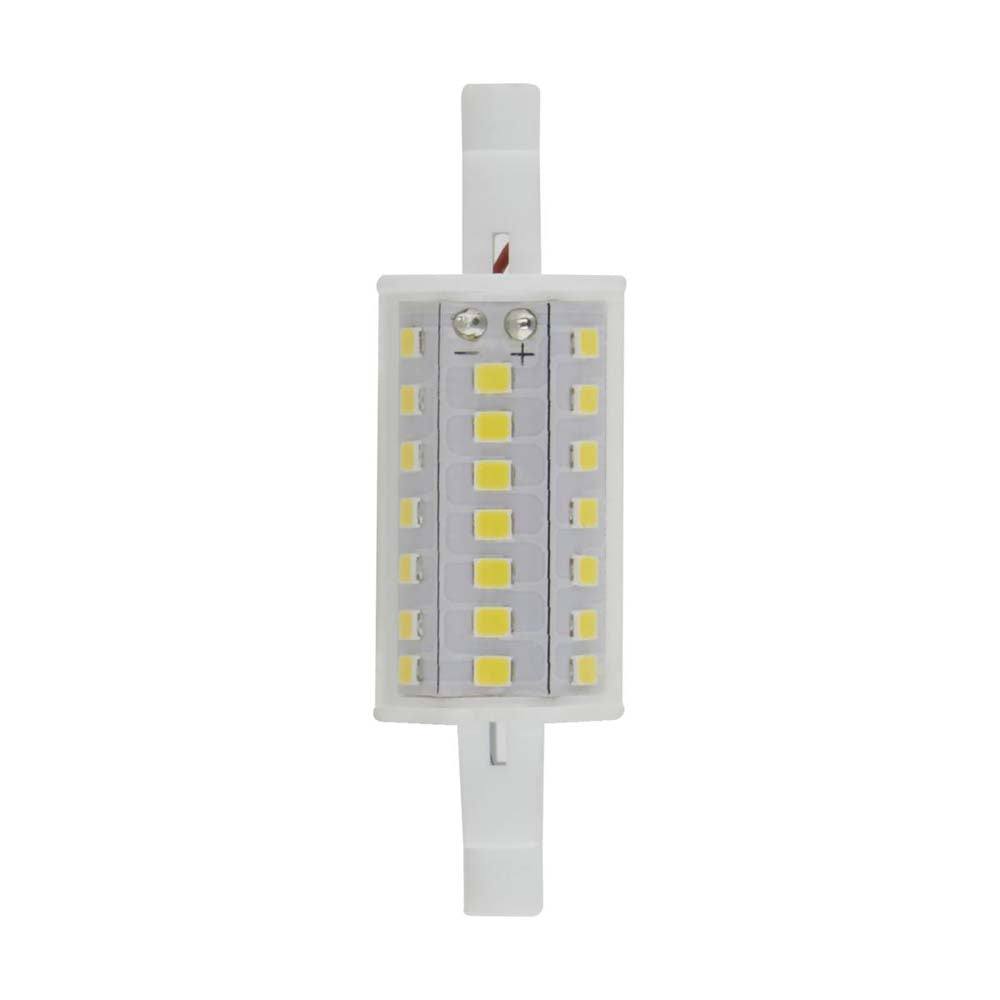 6W LED T3 78mm R7S Base 4000K 200 Beam Angle Double Ended Bulb 120v