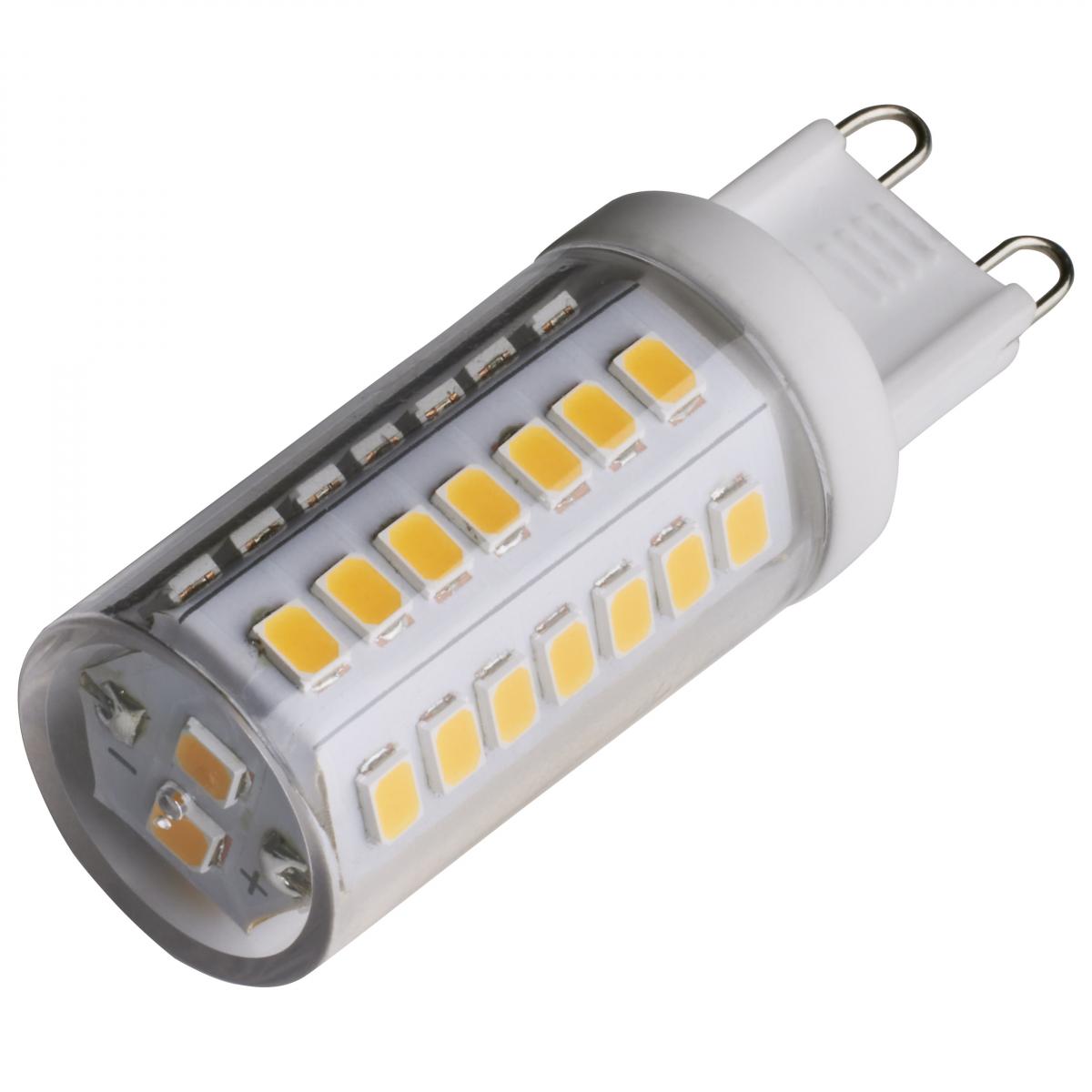 Satco 5W 120V JCD G9 LED 2700K Warm White 500Lm Light Bulb - 40w Equiv.