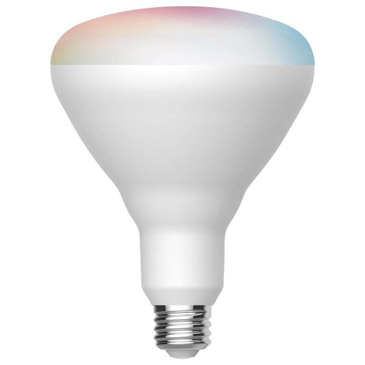 Satco 12w BR40 LED RGB & Tunable White Starfish IOT Medium Base 120 Volt
