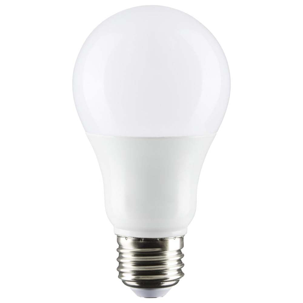 100Pk - 14W A19 LED Frost Finish E26 Medium Base 1520 Lumens Cool White 120v