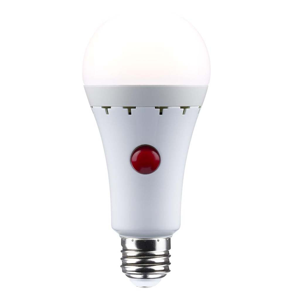 8W A21 LED 5000K Medium Base 120v Battery Backup - 60w equiv