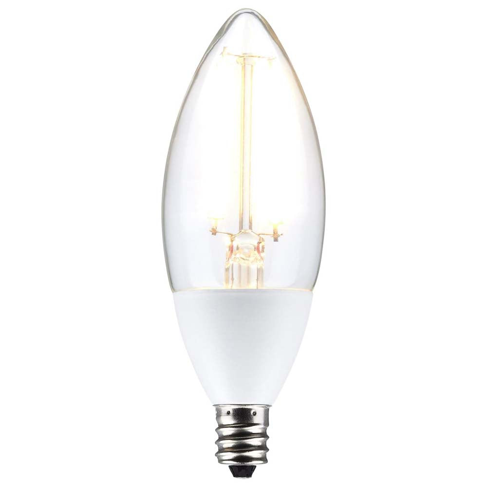 5W B11 Dusk to Dawn LED 5000K Candelabra Base With Photocell