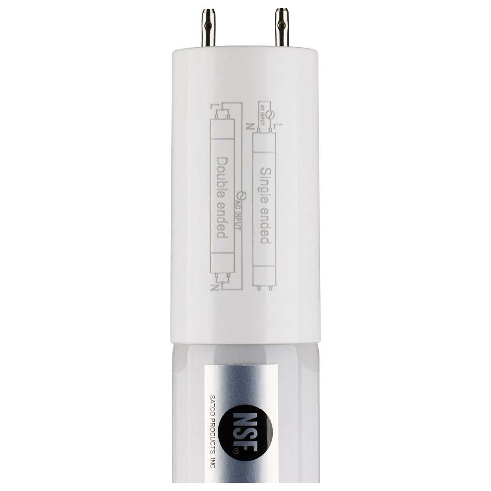25Pk - 17W 48-in LED T8 5000K 347V G13 Type B Ballast Bypass Double Ended Wiring