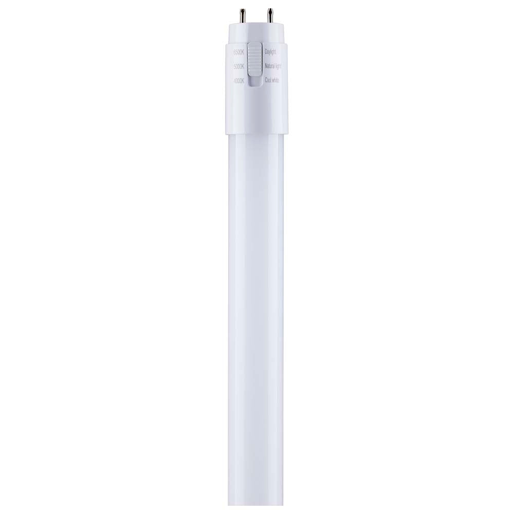 2Pk - 10W 48in T8 LED Tube CCT Selectable G13 base Type A Ballast Dependent 50w equiv