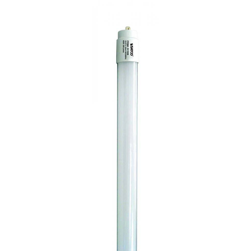 25Pk - 14W 48-in T8 LED Single pin base 4000K 1900Lm Double Ended Bypass