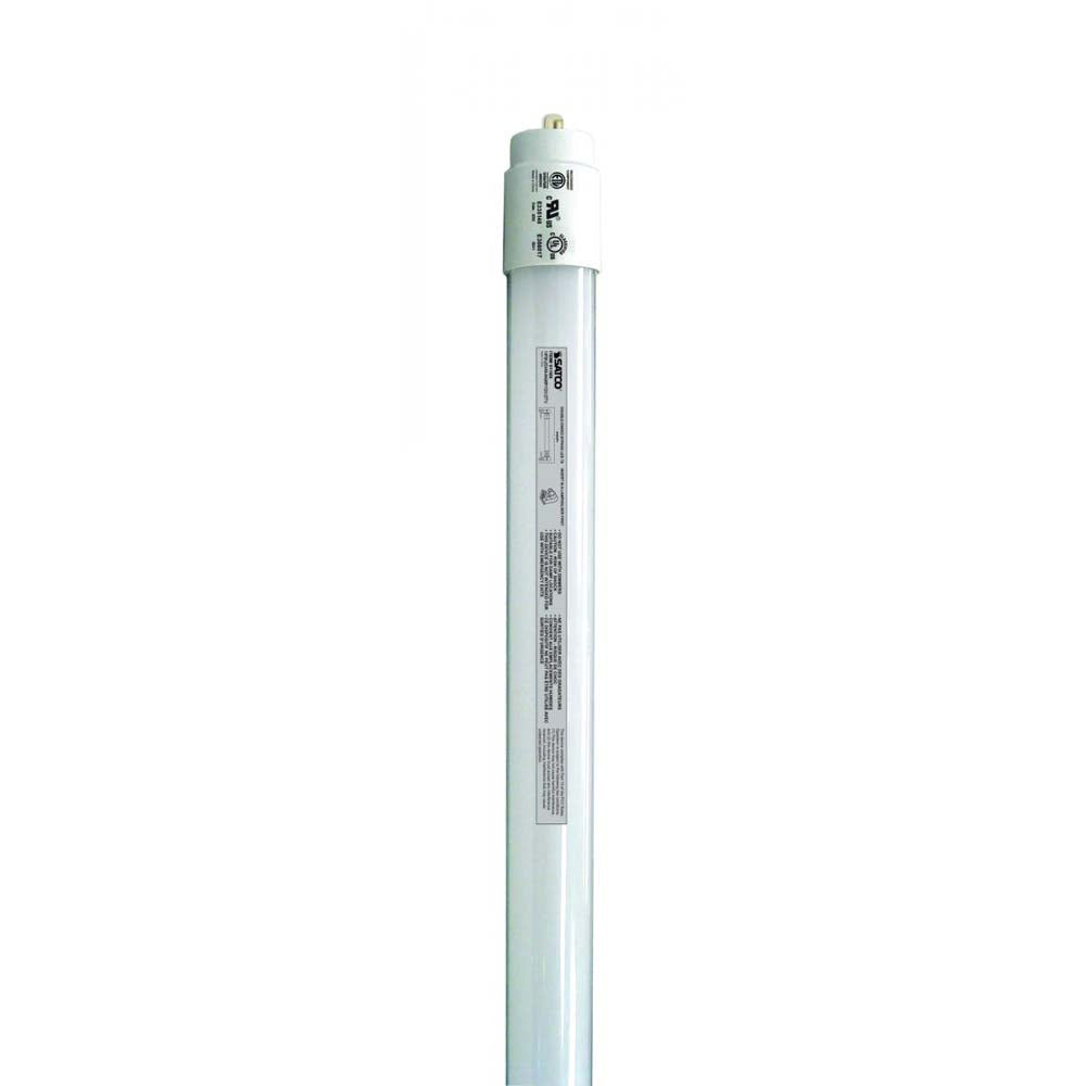 25Pk - 14W 48-in T8 LED Single pin base 4000K 1900Lm Double Ended Bypass