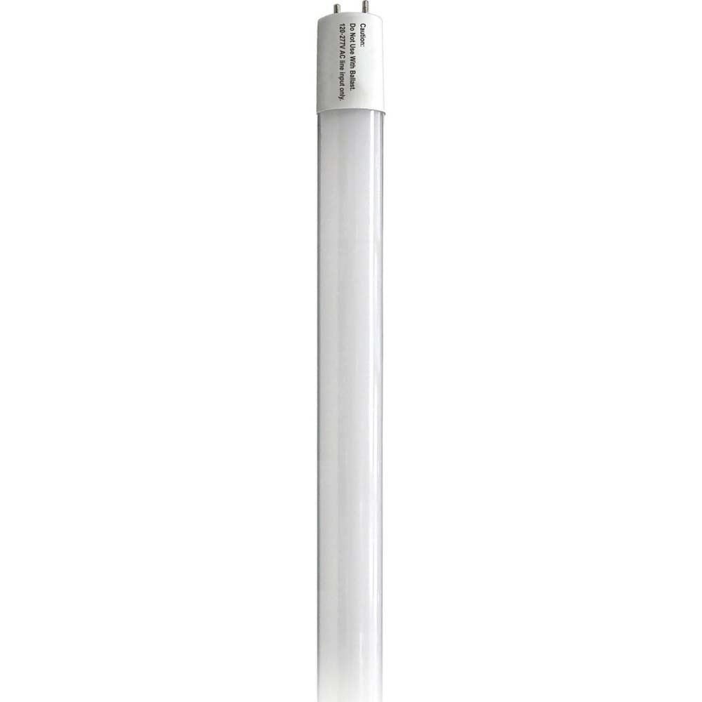 25Pk - 10.5W 48-in T8 LED 4000K 1700Lm Ballast Bypass 120V-277V - 50w equiv