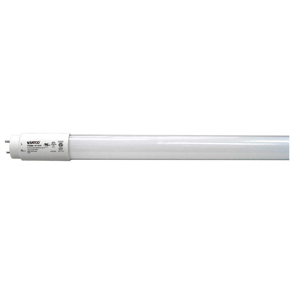 25Pk - 10.5W 48-in T8 LED 4000K Bi Pin base 1650Lm Ballast Bypass - 50w equiv