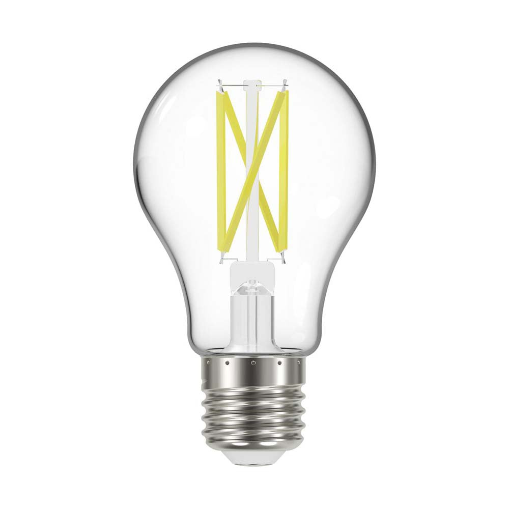 4Pk - 10.5W A19 LED Clear Medium base 3000K 120v - 75W equiv