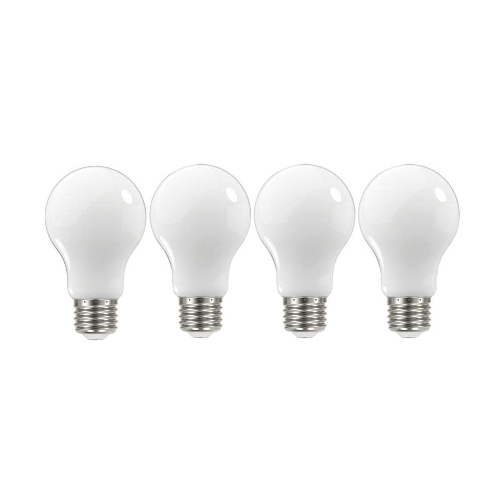 4Pk - 11W A19 LED Soft White Medium base 3000K 120v - 75W equiv